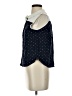 Tulip Polka Dots Blue Sleeveless Blouse Size S - photo 5