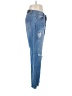 Denim Blvd Hearts Blue Jeans Size 7 - photo 4