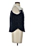 Tulip Polka Dots Blue Sleeveless Blouse Size S - photo 4