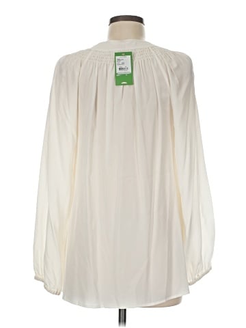 Lilly Pulitzer Long Sleeve Silk Top (view 2)