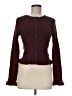 H&M Burgundy Long Sleeve Blouse Size M - photo 1
