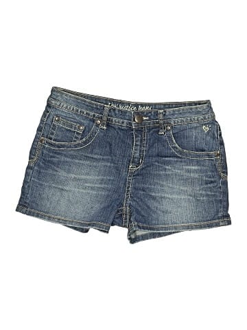 Justice Jeans Denim Shorts (view 1)