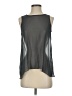 Oxmo Gray Sleeveless Blouse Size XS - photo 1