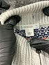 Crewcuts 100% Cotton Print Ivory Green Pullover Sweater Size 6 - 7 - photo 3