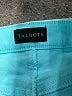 Talbots Color Block Teal Casual Pants Size 12 - photo 7