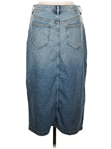 Lands' End Denim Skirt (view 2)