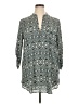 Lush 100% Polyester Teal Casual Dress Size XL - photo 1