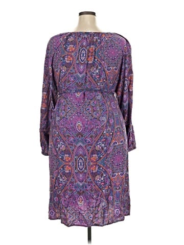 Terra & Sky Casual Dress (view 2)