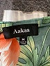 AaKaa 100% Polyester Tropical Green Casual Dress Size M - photo 7