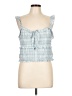 American Eagle Outfitters Blue Sleeveless Blouse Size L - photo 1