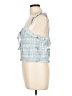 American Eagle Outfitters Blue Sleeveless Blouse Size L - photo 5