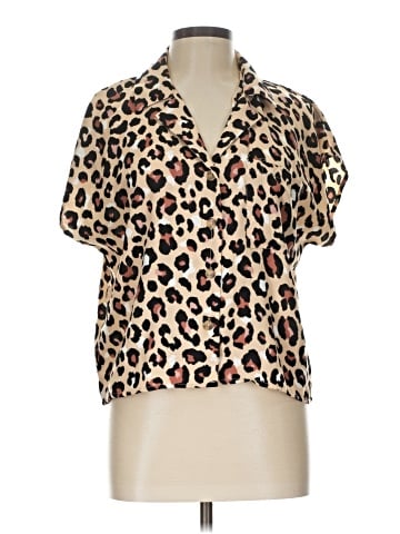 Paper Crane Short Sleeve Blouse (view 1)