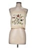 Zara Ivory Sleeveless Top Size M - photo 1