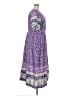 BLOOMCHIC 100% Rayon Paisley Purple Casual Dress Size 22 - photo 4