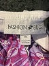 Fashion Bug 100% Polyester Paisley Purple Kimono Size 1X - photo 7