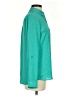 Apt. 9 100% Polyester Polka Dots Teal Long Sleeve Blouse Size S - photo 4