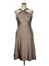 J.Crew 100% Polyester Tan Cocktail Dress Size 16 - photo 1