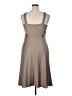 J.Crew 100% Polyester Tan Cocktail Dress Size 16 - photo 2
