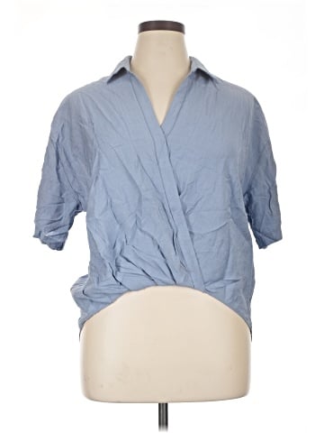 RACHEL Rachel Roy Short Sleeve Blouse (view 1)
