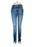 KANCAN JEANS Hearts Blue Jeans Size 27 waist - photo 1