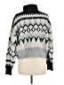 H&M Chevron-herringbone Gray Pullover Sweater Size M - photo 2
