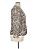 Alex Evenings Animal Print Ivory Blazer Size 16 - photo 4