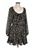 Forever 21 100% Polyester Floral Black Casual Dress Size L - photo 1