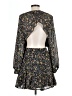 Forever 21 100% Polyester Floral Black Casual Dress Size L - photo 2