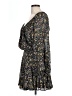 Forever 21 100% Polyester Floral Black Casual Dress Size L - photo 5
