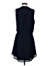 Gap 100% Polyester Solid Blue Casual Dress Size S - photo 2