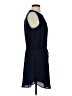 Gap 100% Polyester Solid Blue Casual Dress Size S - photo 4