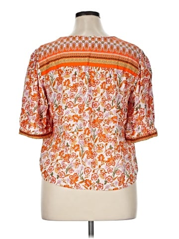 Democracy Short Sleeve Blouse (view 2)