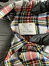 Crewcuts 100% Cotton Plaid Green Long Sleeve Button-Down Shirt Size 6 - 7 - photo 3