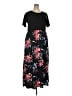Unbranded Floral Black Casual Dress Size 3X - photo 1