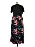 Unbranded Floral Black Casual Dress Size 3X - photo 2