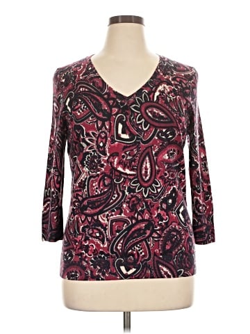 Talbots 3/4 Sleeve Top (view 1)