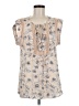 Daniel Rainn Tan Short Sleeve Blouse Size M - photo 1