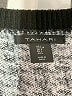 Tahari Houndstooth Gray Blazer Size L - photo 6