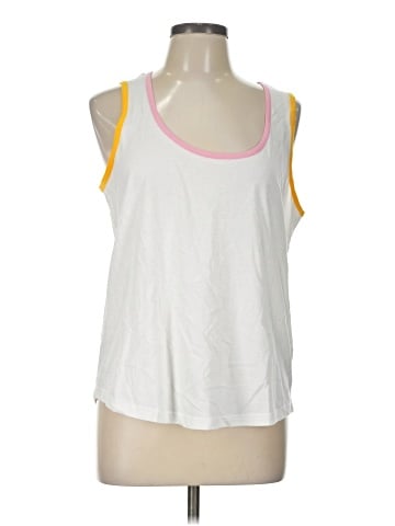 J.Crew Factory Store Sleeveless T-Shirt (view 1)