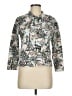 Onque Casuals Print Ivory Jacket Size M - photo 1