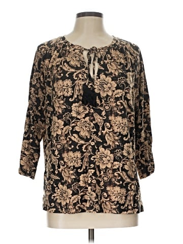 Isaac Mizrahi LIVE! 3/4 Sleeve T-Shirt (view 1)