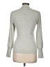 Ann Taylor LOFT Silver Pullover Sweater Size M - photo 2