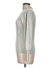 Ann Taylor LOFT Silver Pullover Sweater Size M - photo 5