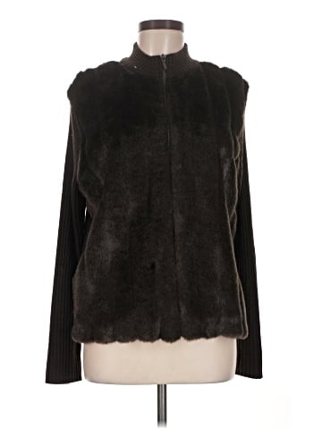 Kathie Lee Faux Fur Jacket (view 1)