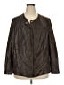 Dana Buchman 100% Polyester Brown Jacket Size 2X - photo 1
