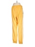 Adidas Color Block Yellow Track Pants Size S - photo 2