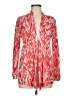Chico's 100% Linen Red Kimono Size M - photo 1
