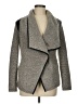 Blanc Noir Chevron-herringbone Gray Coat Size M - photo 1