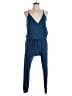 Bobi 100% Cotton Solid Blue Jumpsuit Size M - photo 1