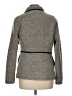 Blanc Noir Chevron-herringbone Gray Coat Size M - photo 2